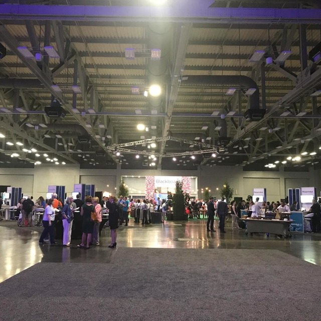 Photo of BBWorld event hall, with areas to converse.
