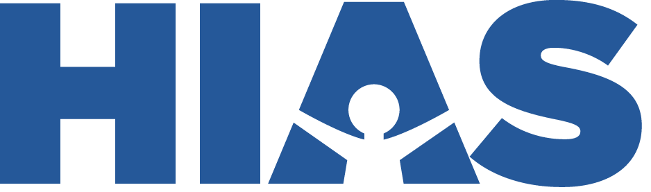 hias logo in blue
