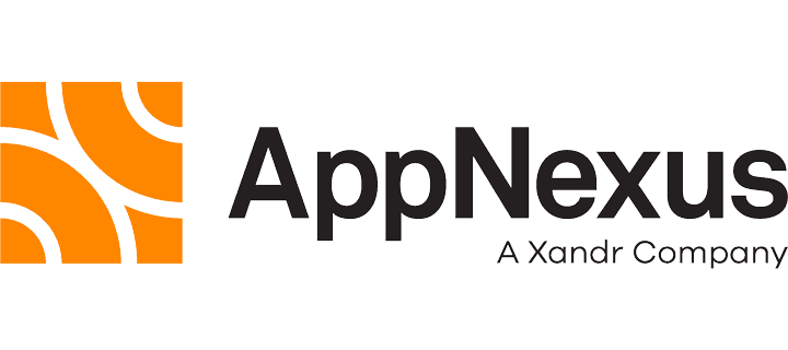 AppNexus logo with black text and an orange square