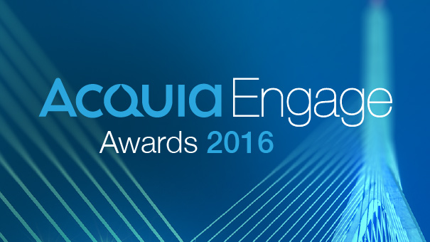 Acquia Engage Awards graphic