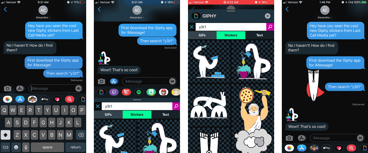 Using Custom Animated GIFs with your Branding in Text Messages and