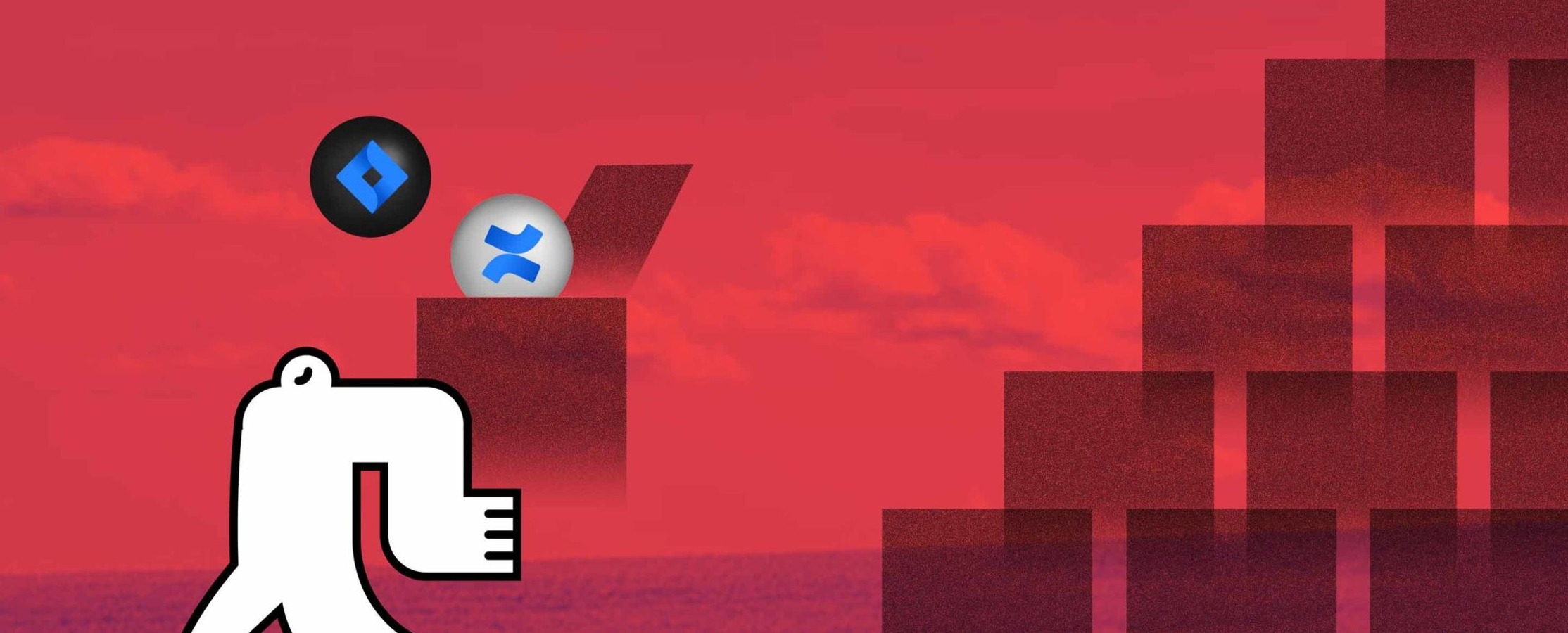 yeti with a distilled story, confluence, and jira