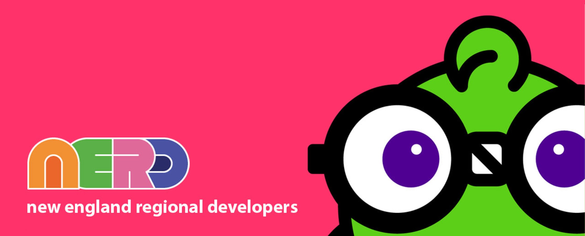 NERD Summit 2019 logo with green "Nerdy" character wearing glasses