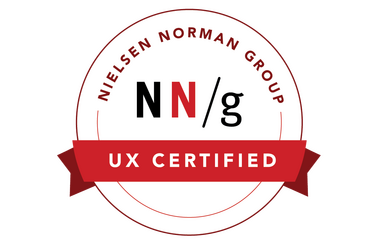 Neilsen Norman Group UX Certified badge