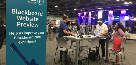 User testing at BbWorld