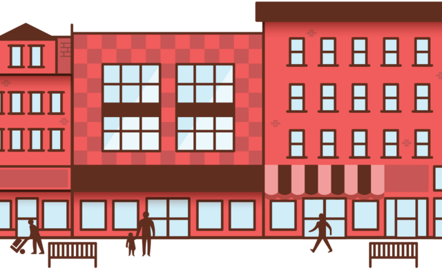 Illustration of downtown Northampton