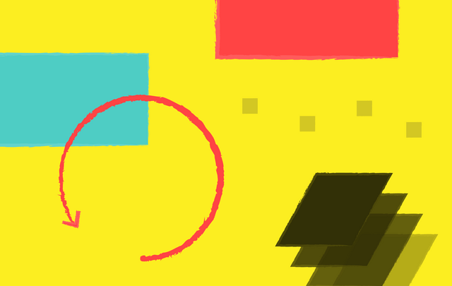 illustration of an abstract process